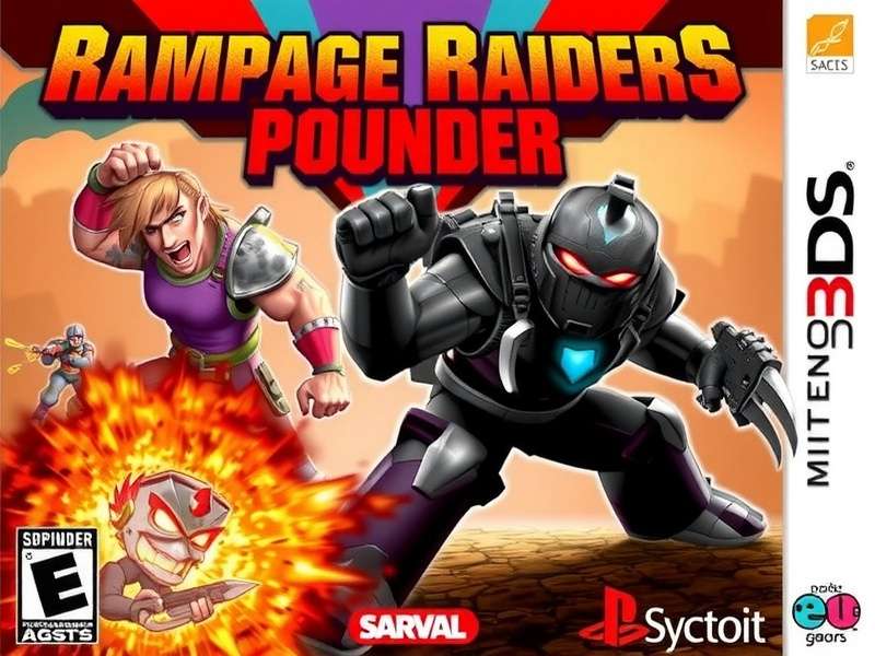 Rampage Raiders Pune Pounder game cover art